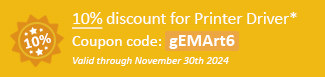 10% discount for Printer Driver Coupon code: gEMArt6