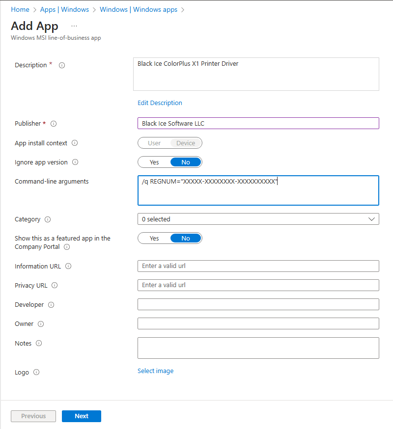 Deploying MSI Packages Using Microsoft Intune