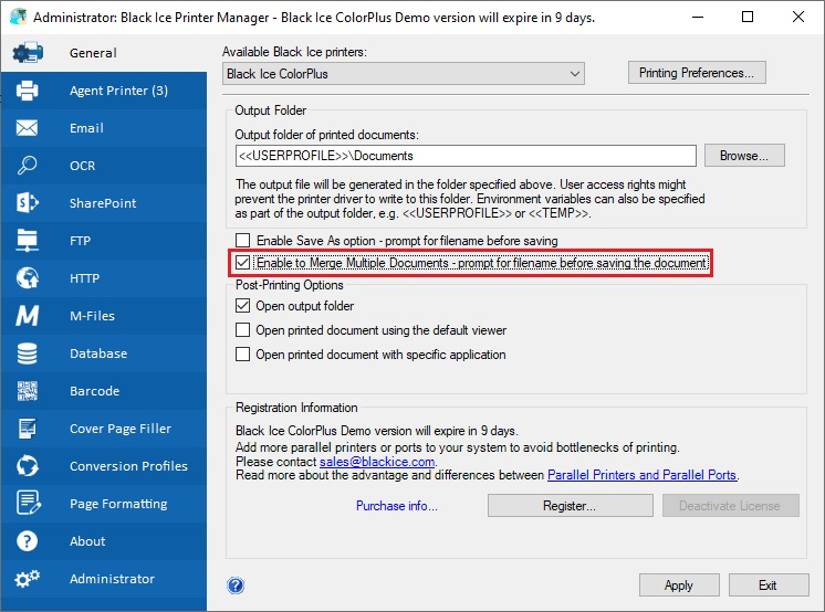 Black ice printer driver 13.01 by james sullivan