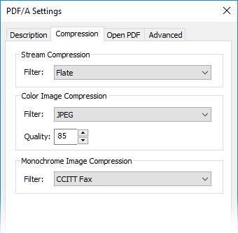 PDF/A Compression