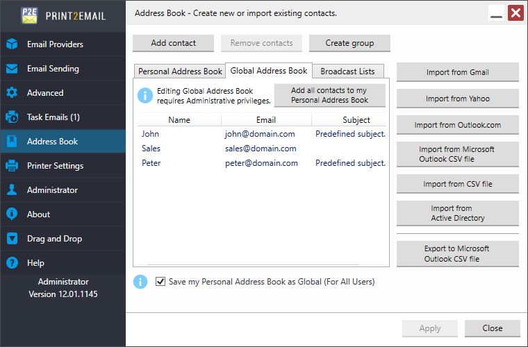 Freecobook 1 0 – An Intelligent Address Book