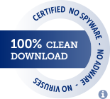 100% Clean Award from Softpedia