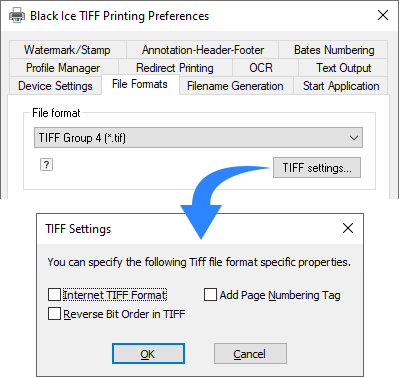 TIFF and Fax File Formats