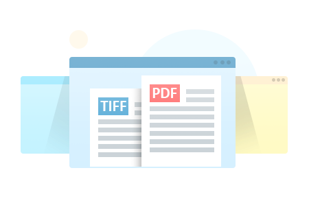 Convert to TIFF and PDF from any application