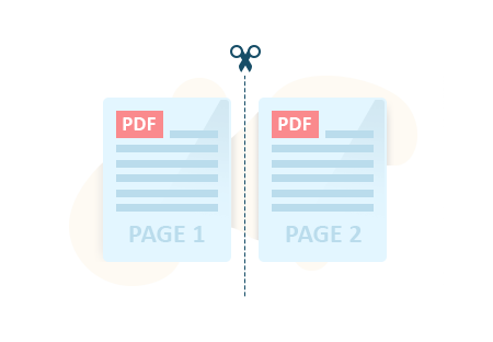 Split multipage documents to single page PDF files